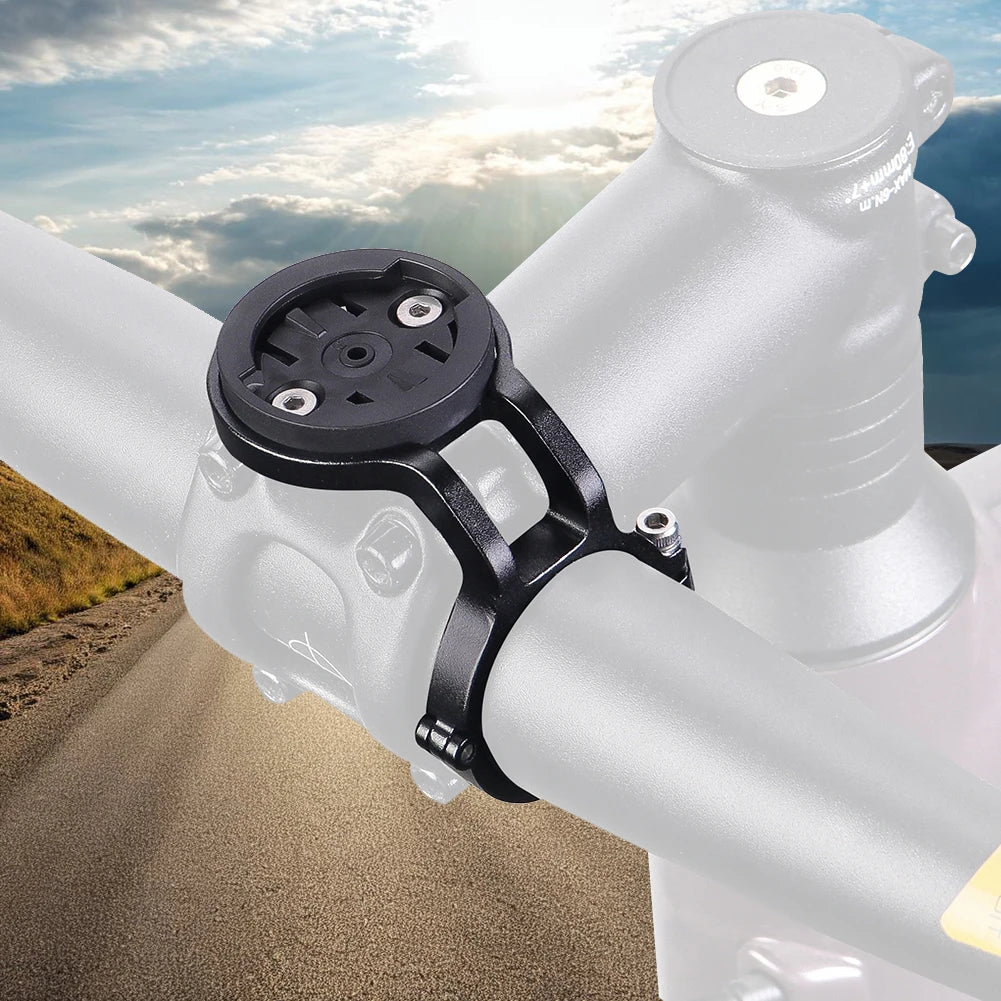 Bike Handlebar Computer Holder Aluminum Alloy Speedometer Mount Bracket Lightweight for Garmin/Wahoo/Bryton/XOSS/IGPSPORT