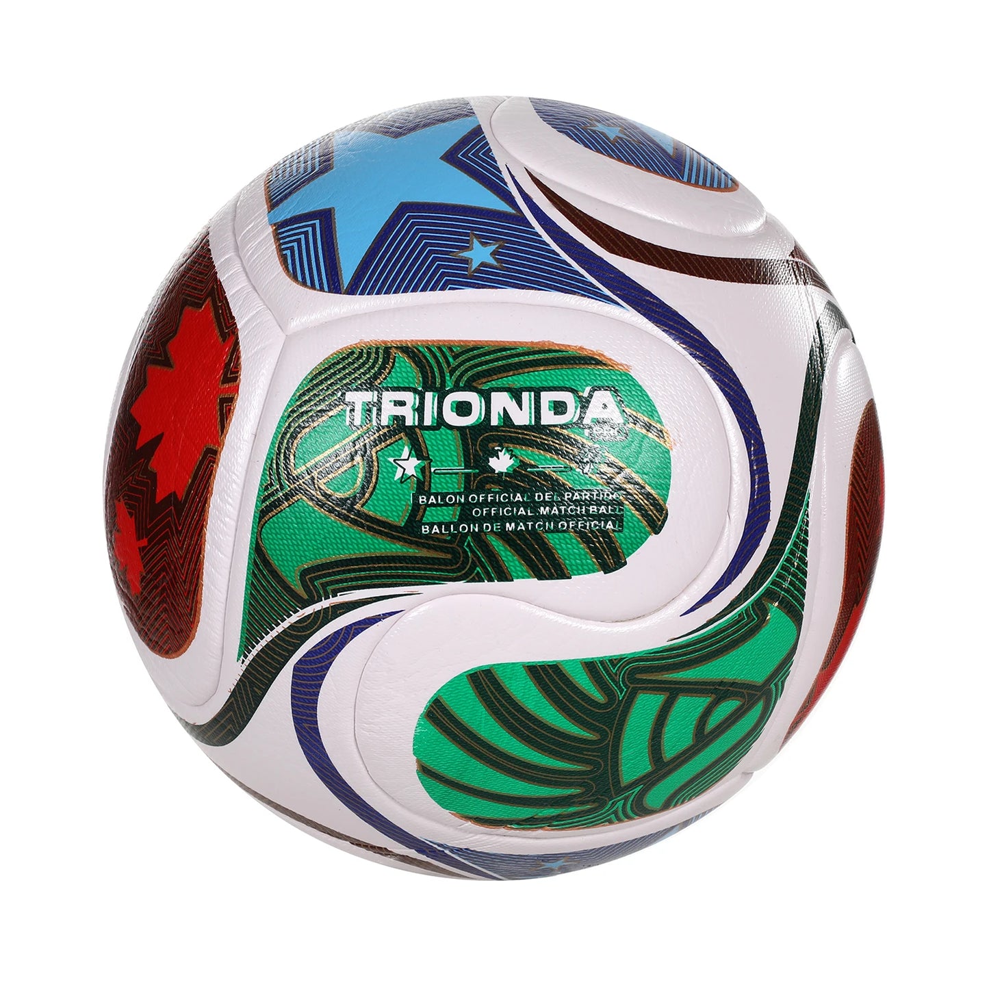 2026 High Quality Soccer Ball Official Size 5 PU Material Seamless Wear Resistant Match Training Football Futbol Voetbal Bola