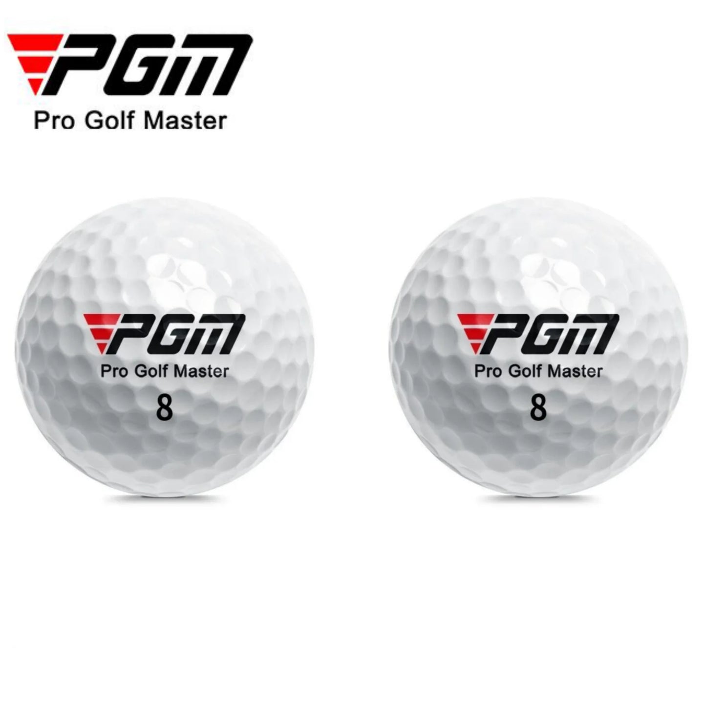 PGM Official 3-Layer Premium Golf Balls Practice Compet Performance Training for Distance Straight Shots Golf Design for Sport